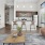 living room with large windows